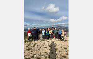 Rando matinale : Le plateau du Languilar Carnoux